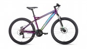 Велосипед 26' хардтейл FORWARD FLASH 26 2.0 disc фиолетовый, диск, 21 ск., 15 RBKW9MN6Q020